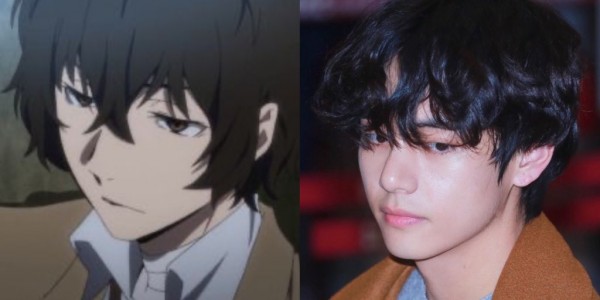 Tren BTS V untuk Menjadi Karakter Anime Kehidupan Nyata + Penggemar mengunggah Foto Komparatif