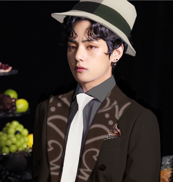 Tren BTS V untuk Menjadi Karakter Anime Kehidupan Nyata + Penggemar mengunggah Foto Komparatif