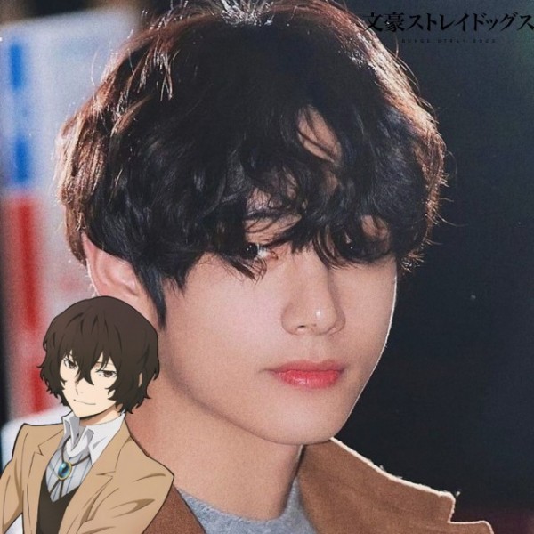 Tren BTS V untuk Menjadi Karakter Anime Kehidupan Nyata + Penggemar mengunggah Foto Komparatif