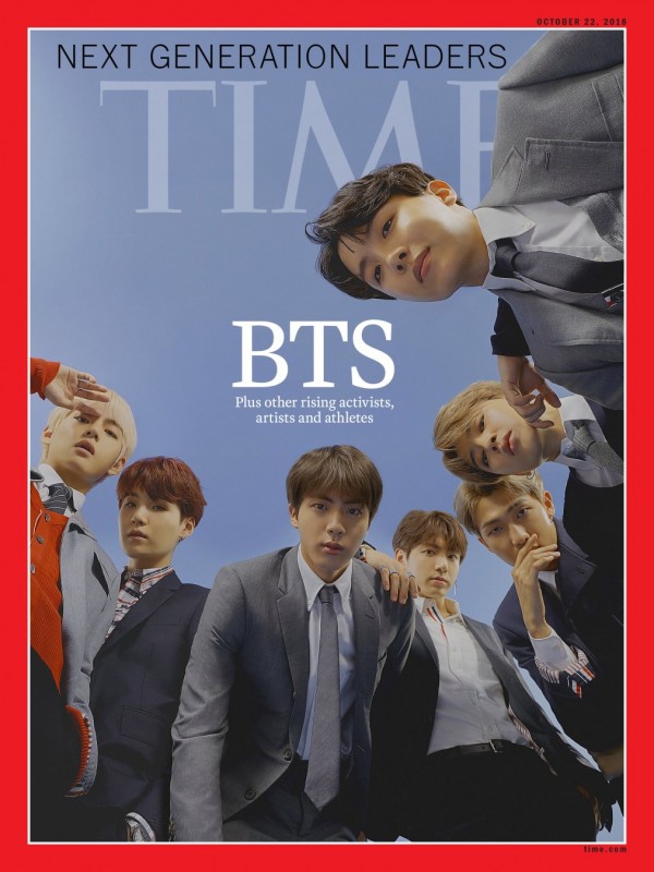 Sampul Majalah BTS Edisi Khusus TIME Telah Dirilis dan Netizens Tidak Senang