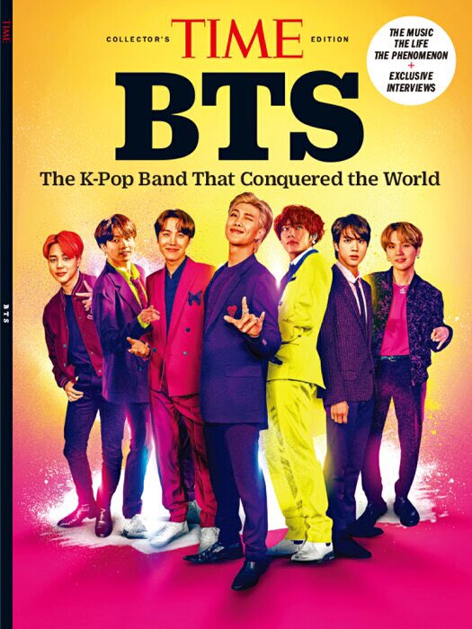 Sampul Majalah BTS Edisi Khusus TIME Telah Dirilis dan Netizens Tidak Senang