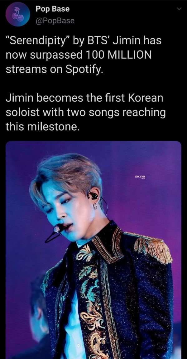 BTS Jimin Menjadi Artis Korea Pertama yang Melampaui 100 ...