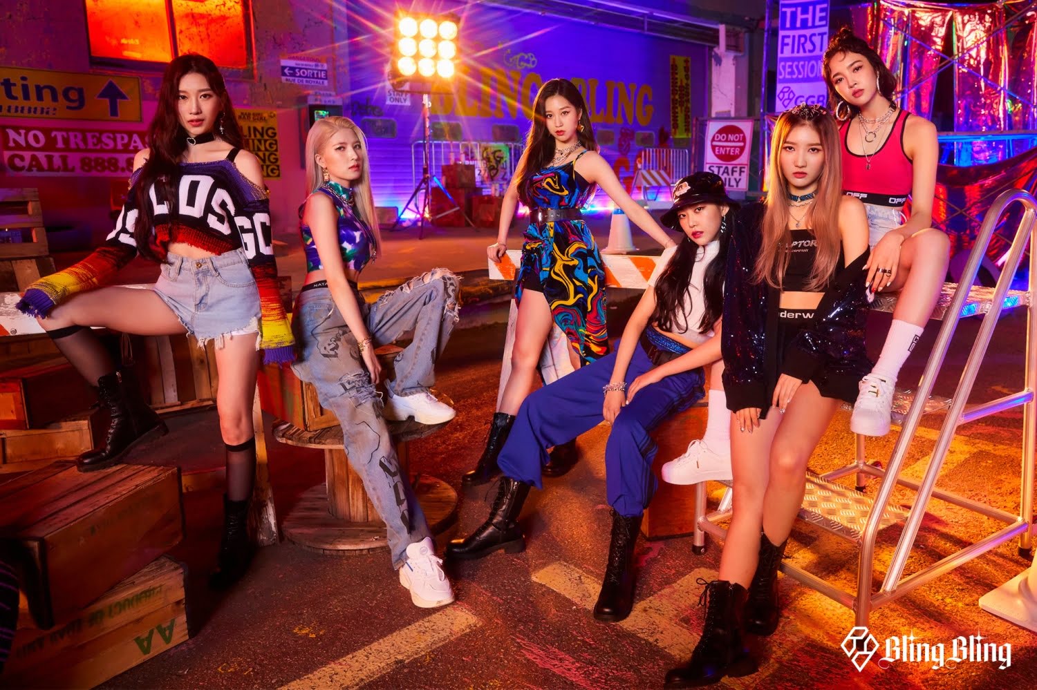 Bling Bling Concept Group Photo