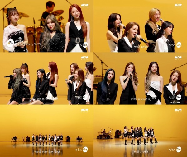 WJSN di sampul SNSD mereka 